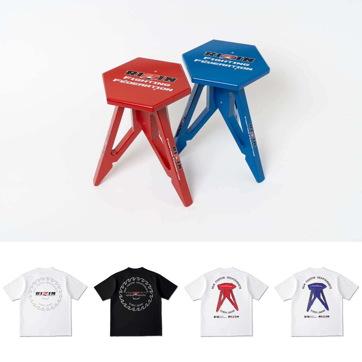 RIZIN×PORKCHOP Lサイズ 2枚セット 新品 RIZIN 10周年 × 超 RIZIN.4 開催記念POP UPイベントを東京・神奈川の2