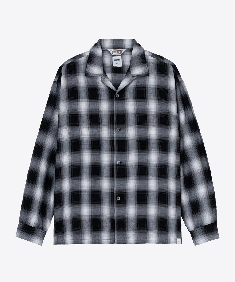 PERSEVERE L/S CHECK SHIRTS パーシビア チェックシャツ FIVE BROTHER Ex. L/S CHECK SHIRT 