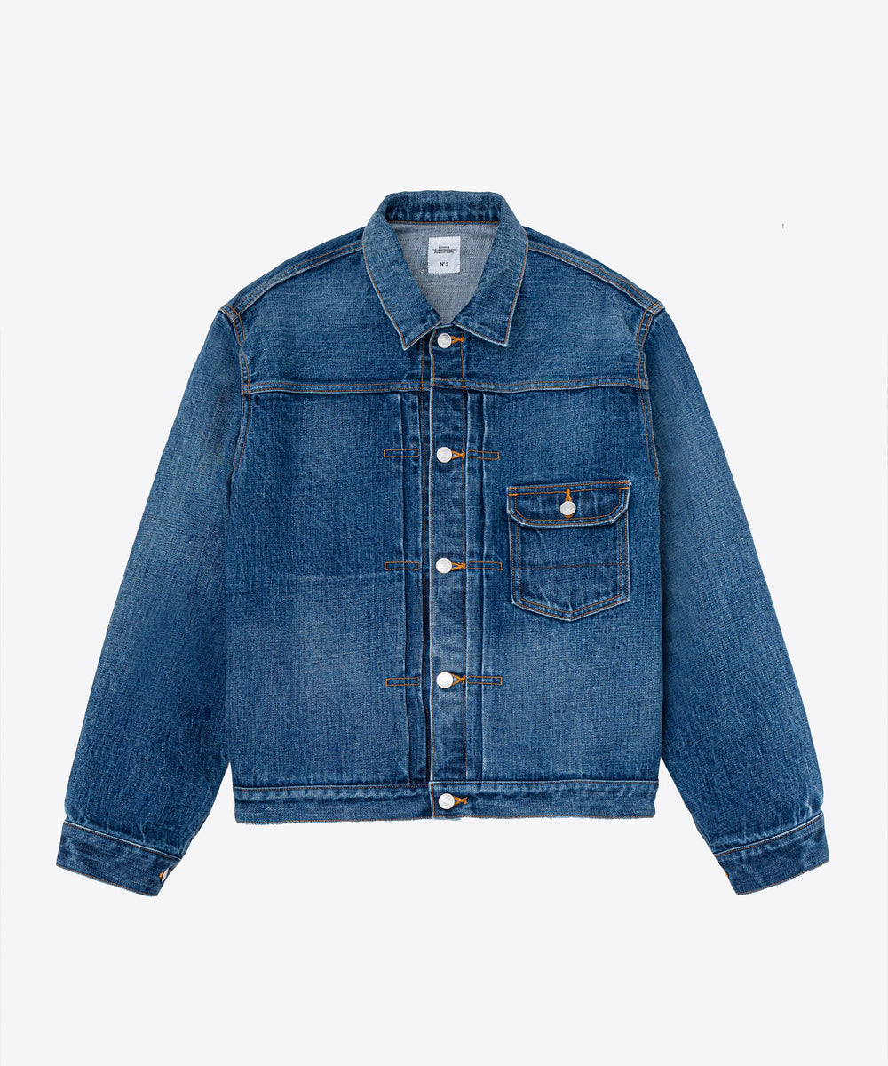 FADED DENIM JACKET 