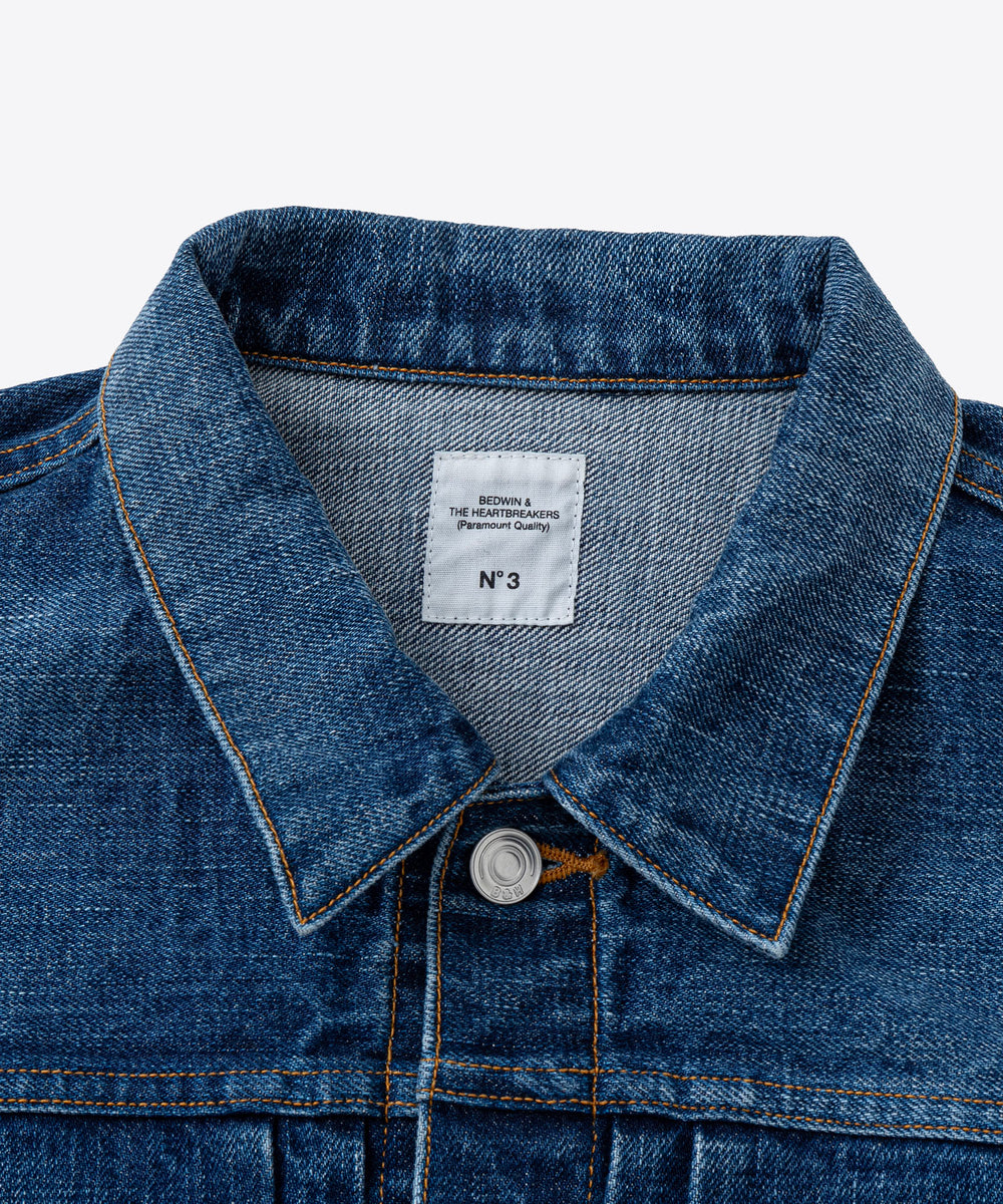 FADED DENIM JACKET 