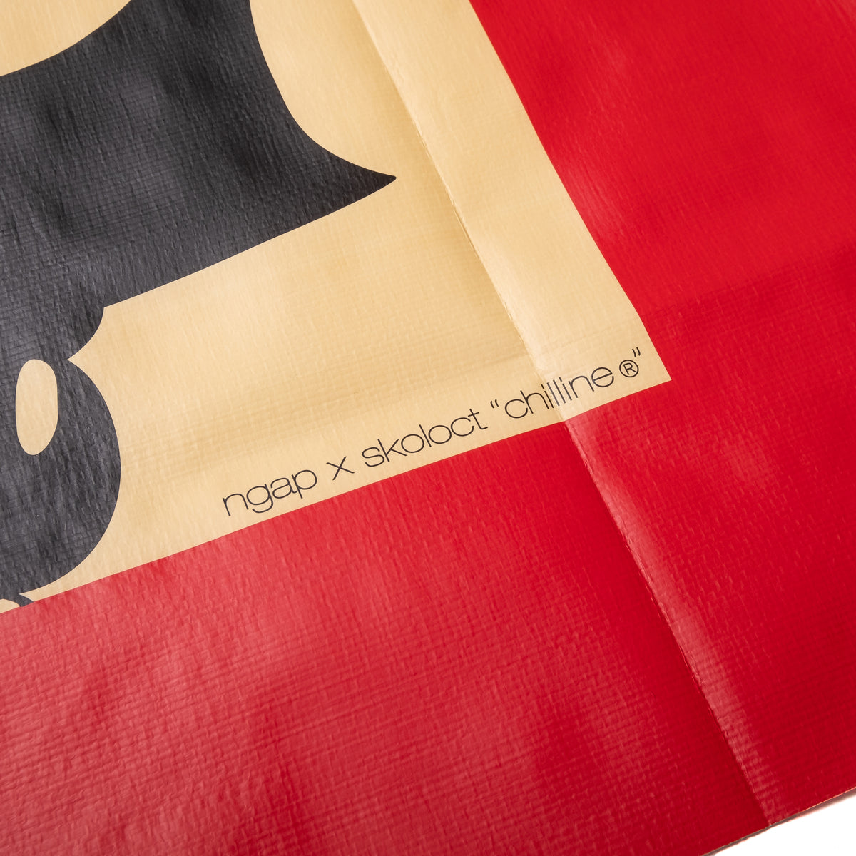 NGAP x SKOLOCT Miyasko Park Sheet｜RED x BEIGE｜NGAP x SKOLOCT