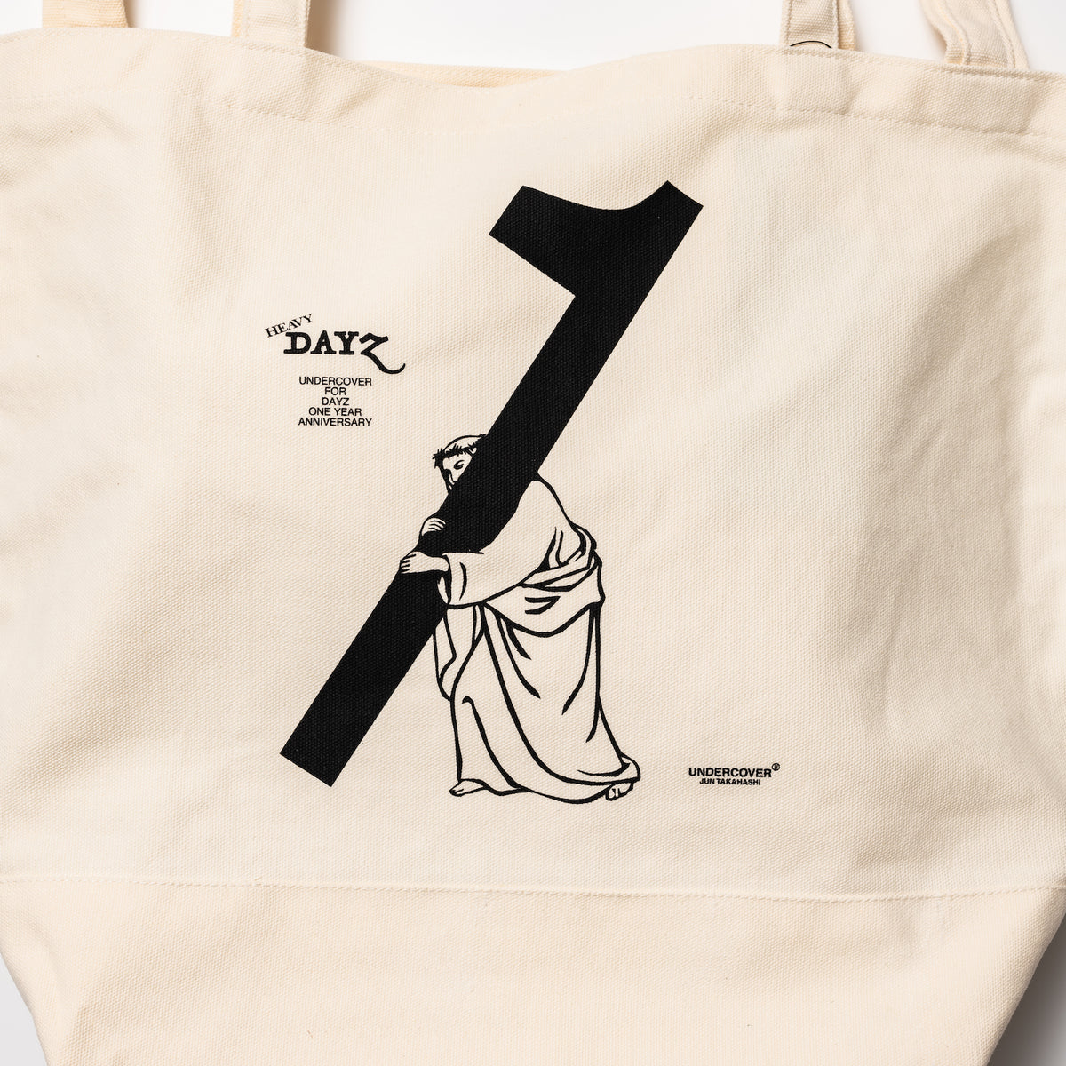 DAYZ x UNDERCOVER “HEAVY DAYZ TOTE BAG”｜NATURAL