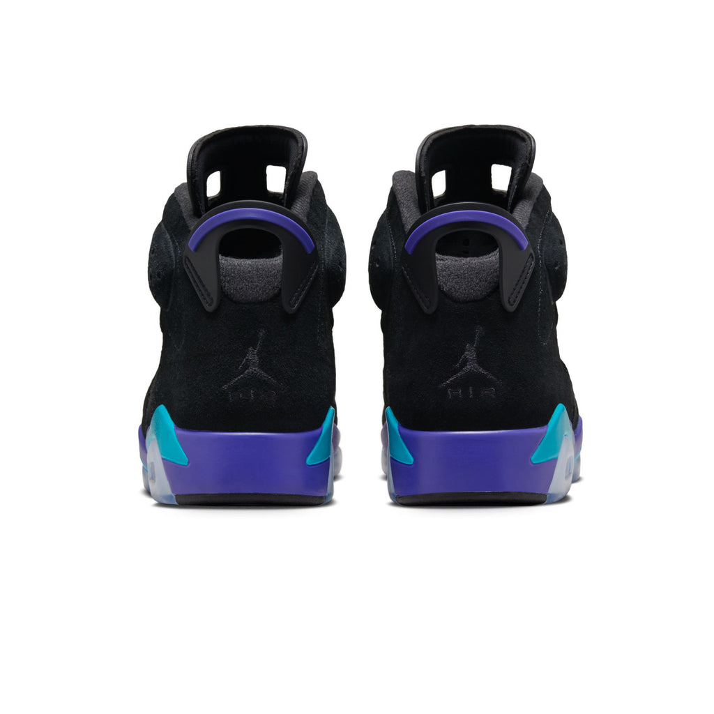 Retro 6 black sales and purple