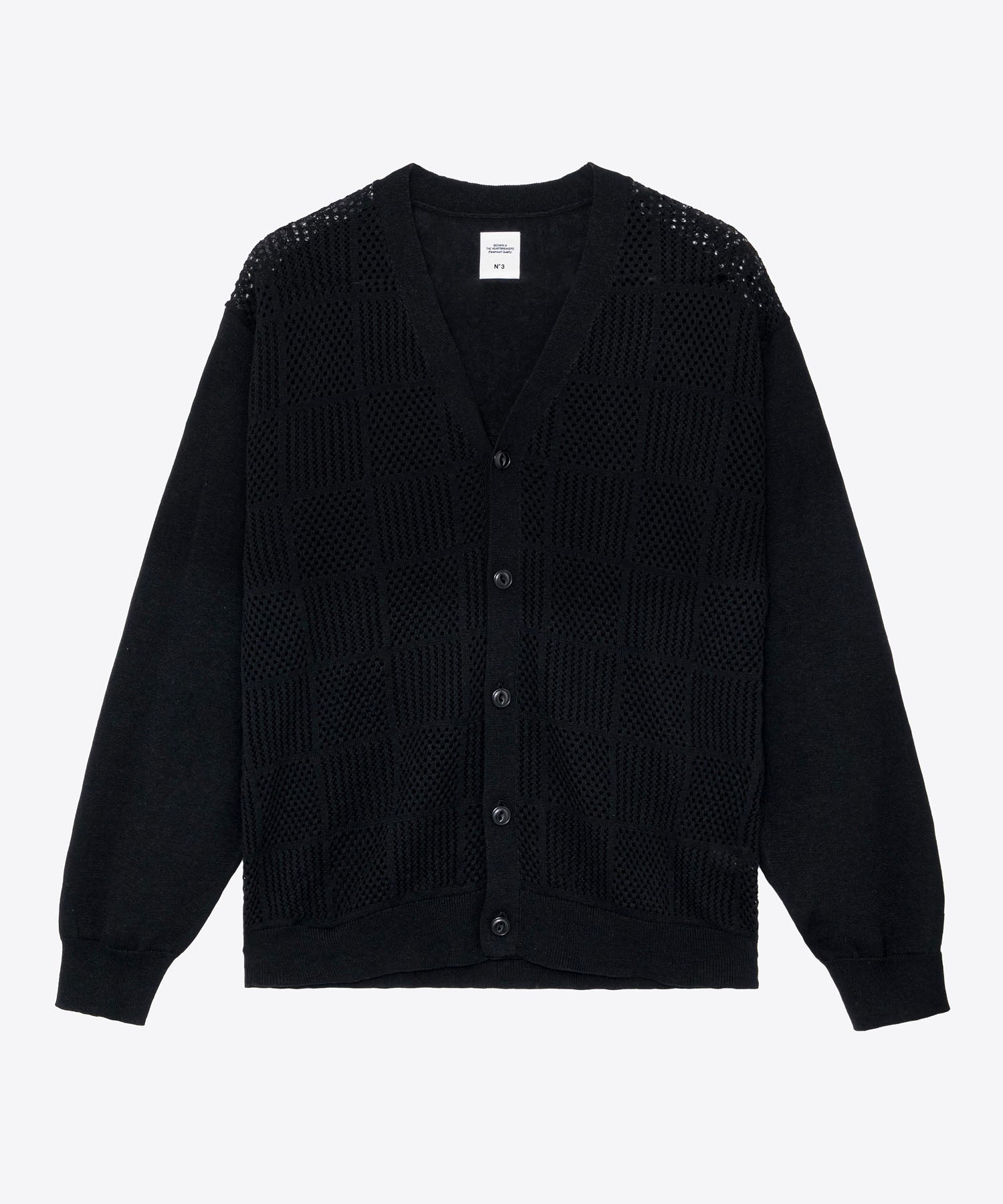 L/S KNITTED CARDIGAN 