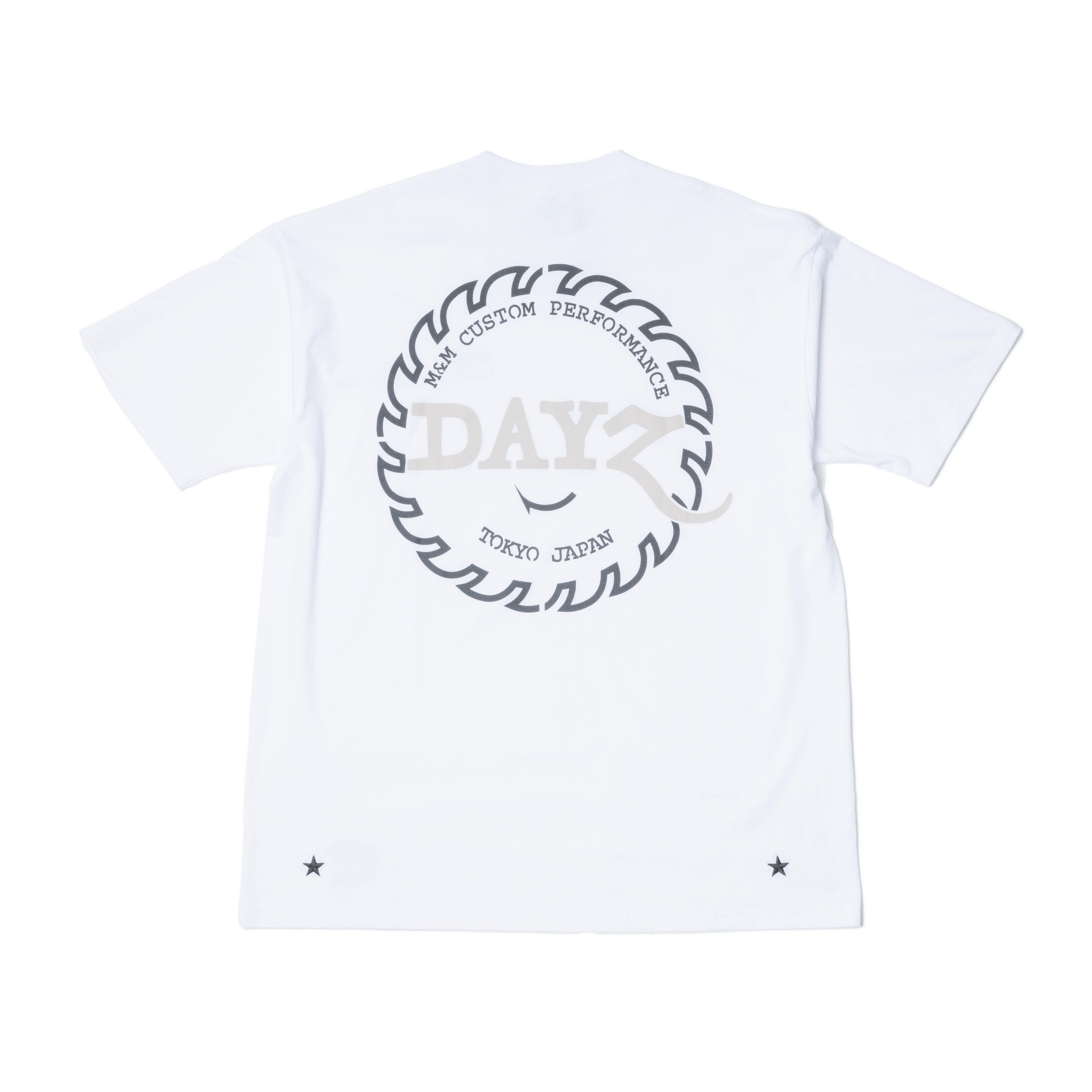 DAYZ x M&M 'TIPPED SAW' SS TEE / IVORY – DAYZ ARCHIVES